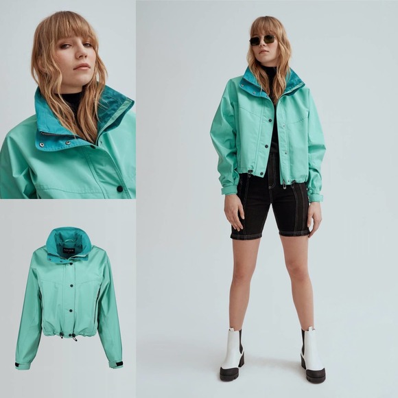 Noize Skye Windbreaker Jacket Peta Approved Vegan - Picture 1 of 7